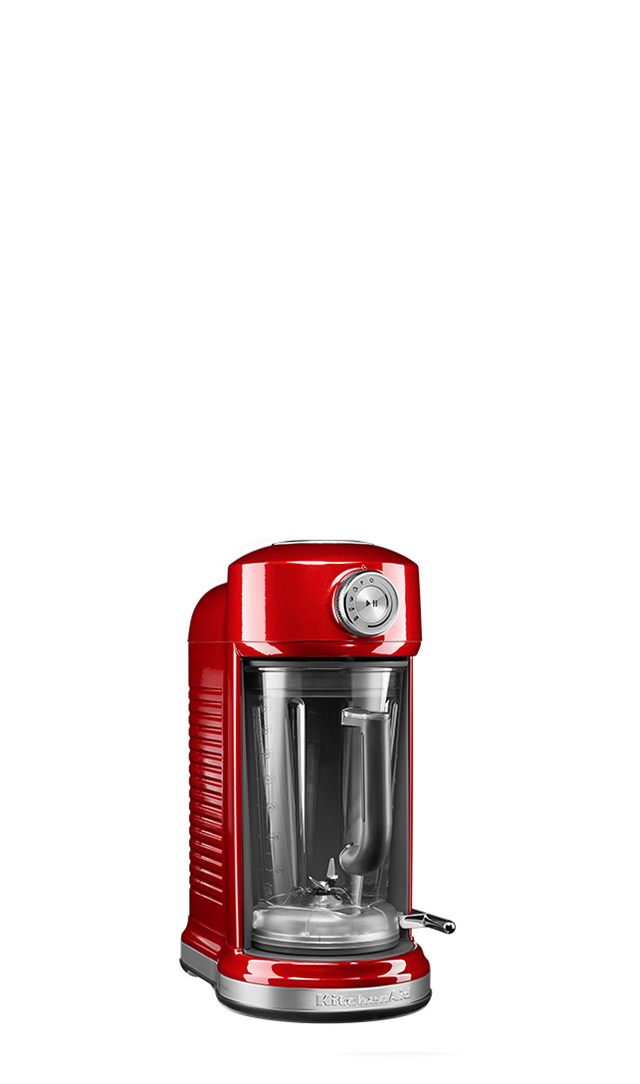 Le socle en métal coulé offre une stabilité pendant l'utilisation du blender/mixeur. Le blender/mixeur à entraînement magnétique est élégant dans n'importe quelle cuisine grâce à son design ergonomique qui s'intègre facilement dans la plupart des meubles de cuisine.